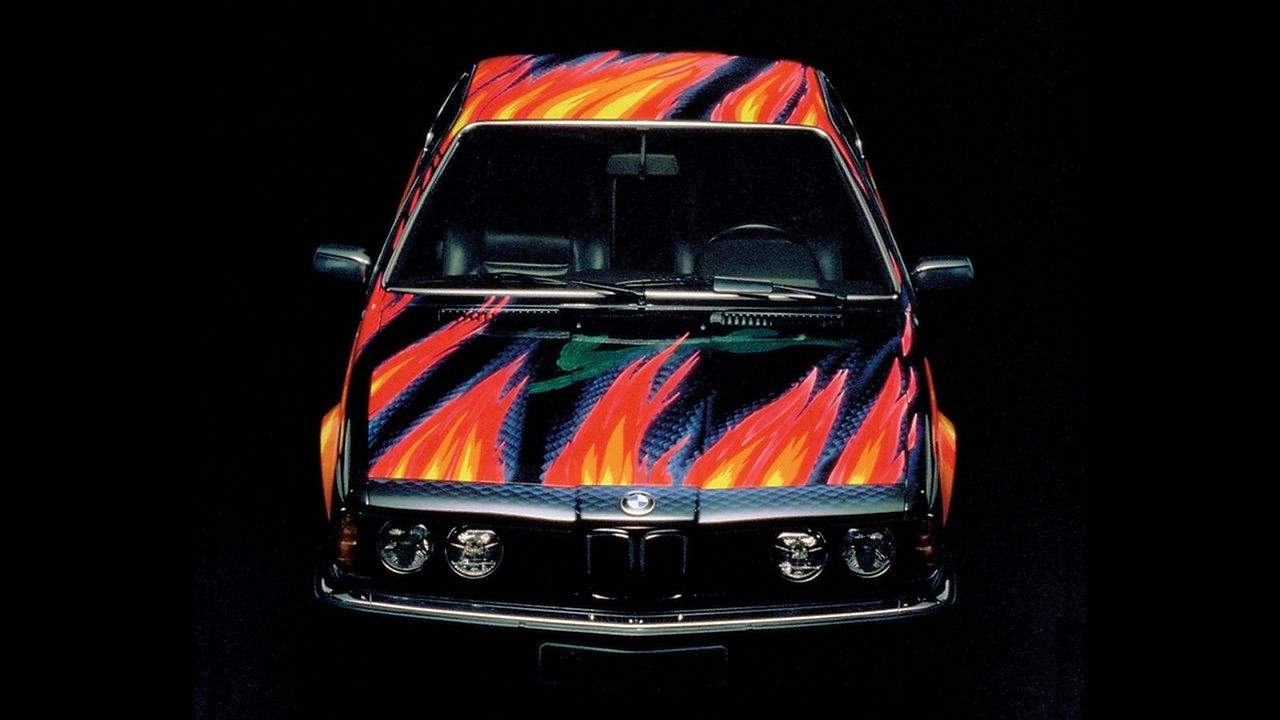 Ernst Fuchs’s 1982 BMW 635 CSi, the fifth BMW Art Car.