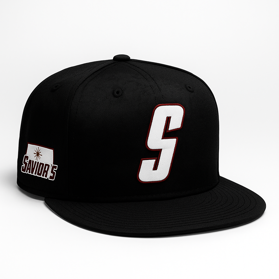 Savior's Game Hat (Black & White)