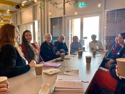 Women talking at Bexhill Boss Babes networking