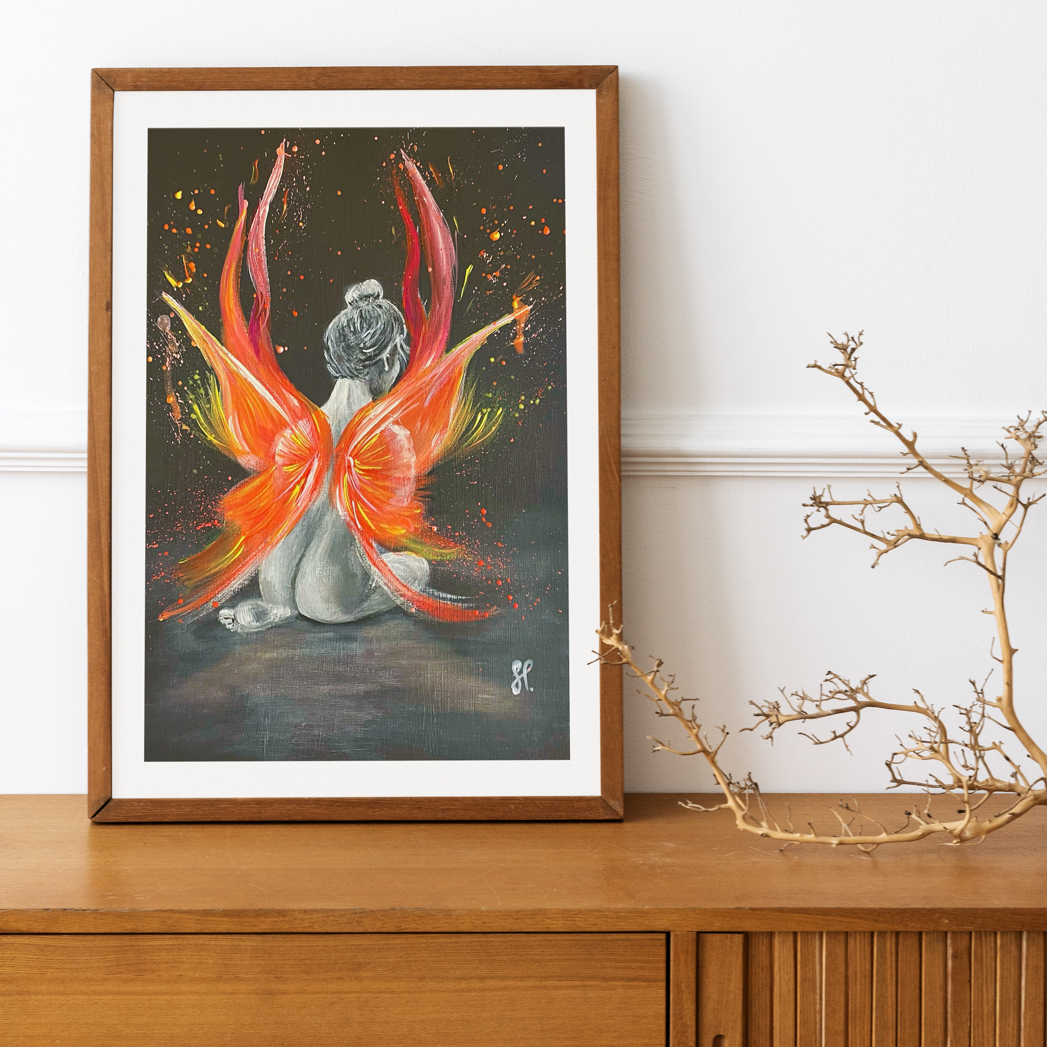 A3 Giclee Print - When The Darkness Lifts