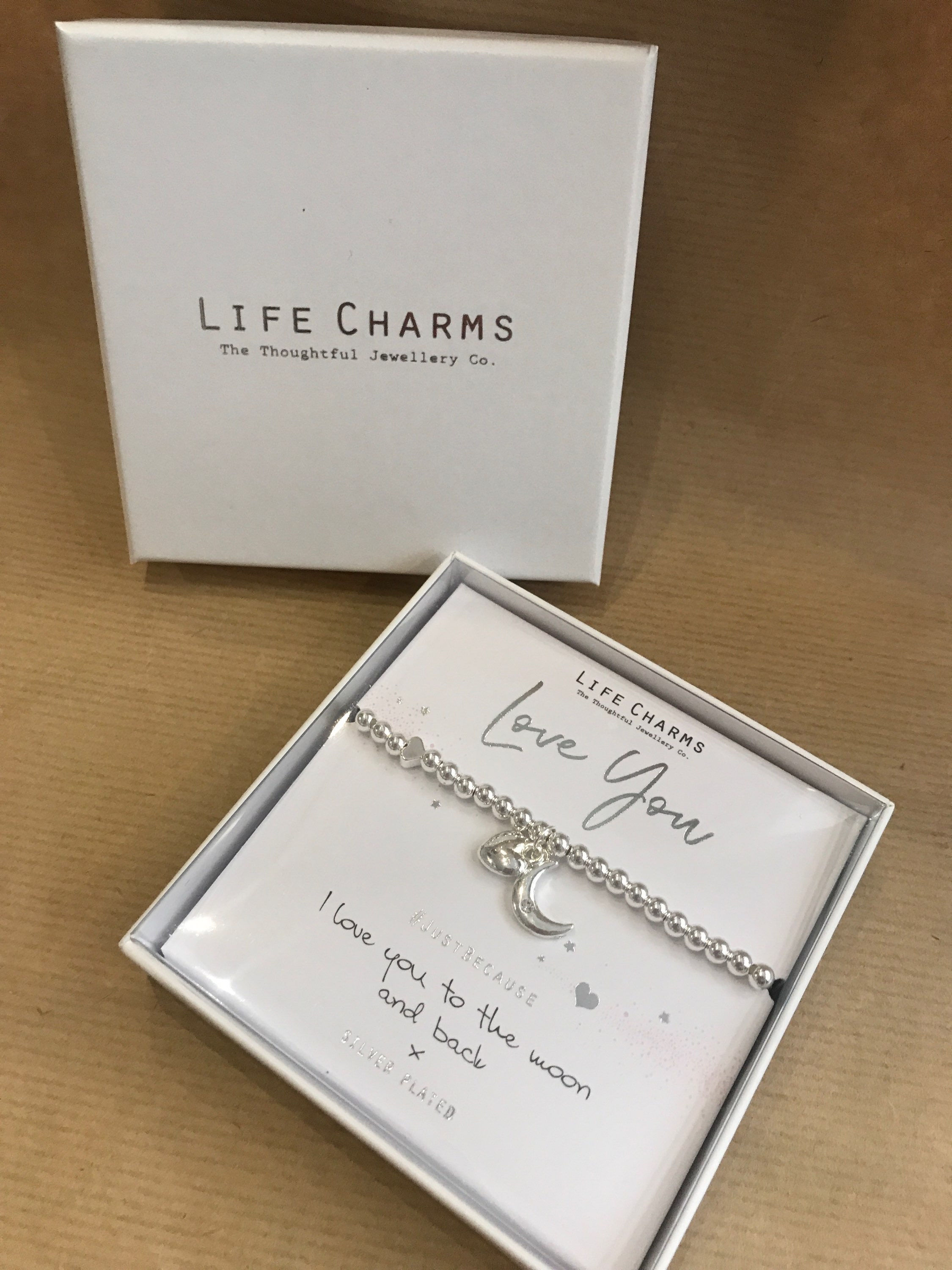 Love You To The Moon Bracelet 