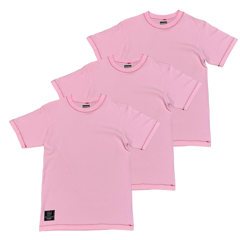 Thumbnail: Pink Stitches Blank (Red)