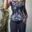 Thumbnail: Vintage Y2K Black Sequin Mesh Cami (S-M)