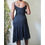 Thumbnail: Vintage Y2K Sequin Eyelet Slip Dress (S-M)