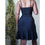 Thumbnail: Blue Sequin Detail Little Black Dress (S-M) 