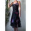 Thumbnail: Y2k beaded silk fairy midi dress (M)