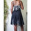 Thumbnail: Vintage Y2K Monochrome Beaded Fairy Dress (M) 
