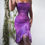 Thumbnail: Vintage Y2K Purple Gradient Glitter Dress (S) 