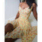 One of a Kind Beaded Sample Fruit Fairy Dress (S)