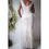 Thumbnail: Vintage Y2K Cream Beaded Embroidered Gown (L)