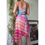 Thumbnail: Y2k colorful boho fairy dress (S)