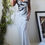 Thumbnail: Vintage Y2K Abstract Monochrome Silk Gown (XS) 