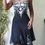 Thumbnail: Vintage Y2K Monochrome Beaded Fairy Dress (M) 