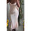 Thumbnail: Patchwork Silk Pastel Fairy Beaded Midi Dress (S) 