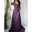 Thumbnail: Brown and Turquoise Layered Beaded Halter Gown 