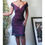 Thumbnail: Vintage Y2K Black and Red Layered Off Shoulder Dress (M)