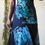 Thumbnail: Vintage Y2K Bead Floral Detail Midi Dress (L)