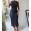 Thumbnail: Rare Vintage Y2K Crochet Knit Sequin Skirt (S-M)