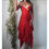 Thumbnail: Vintage Y2K Burnt Orange Boho Fairy Dress (S-M)