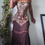 Thumbnail: Vintage Y2K Boho Animal Print Strapless Top (M) 