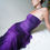 Thumbnail: Y2k Purple Gradient Glitter Gown (S) 💜