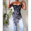 Thumbnail: Vintage Y2K Painted Floral Hem Strapless Top (M-L)