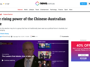 NEWS.COM.AU: The rising power of the Chinese-Australian vote