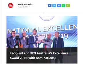 MNTV: Recipients of NRN Australia's Excellence Award 2019 (with nominations) 