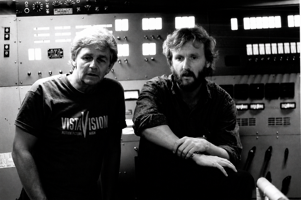 With James Cameron on The Abyss