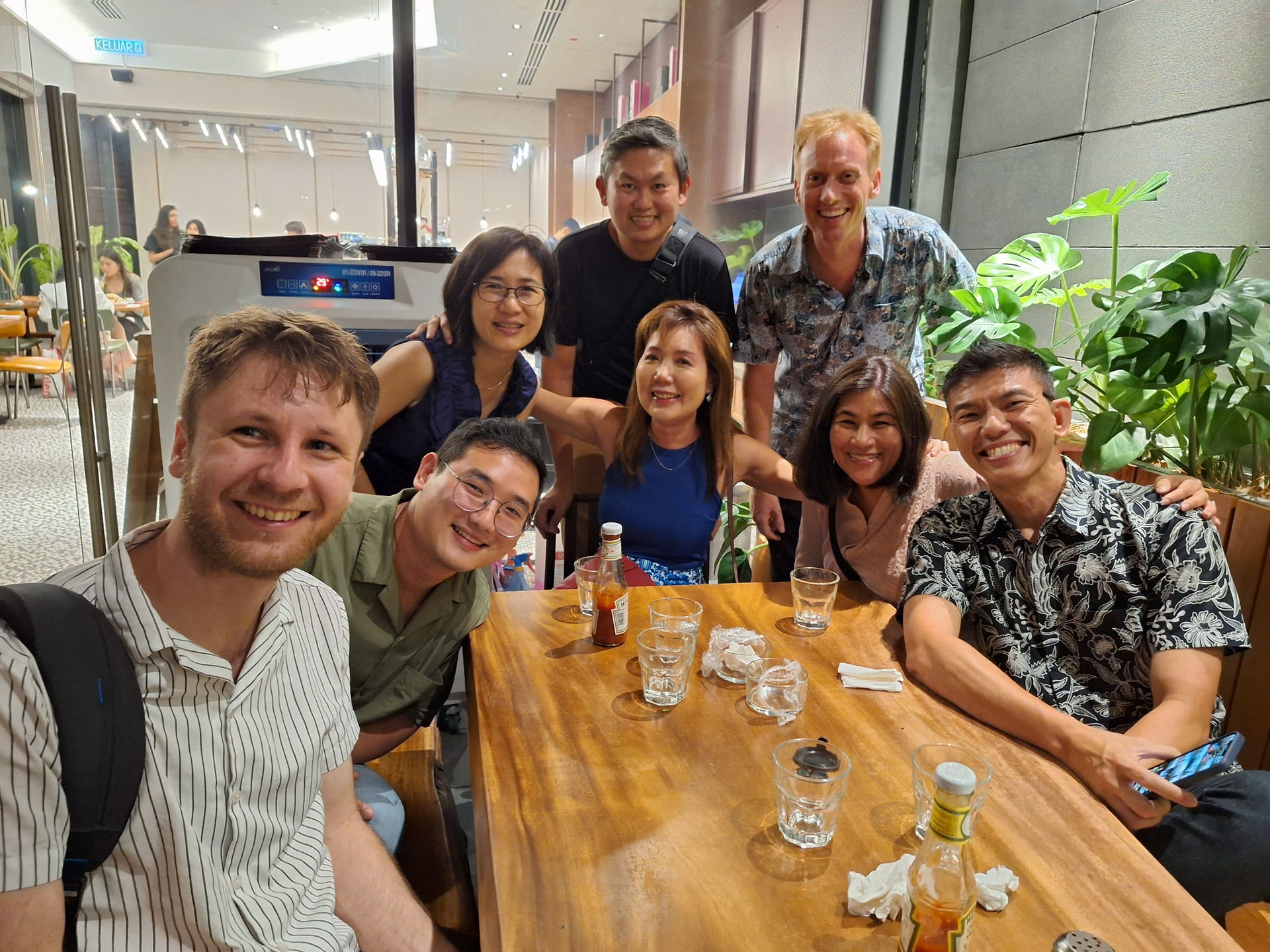 Goodbye dinner incl. alumni