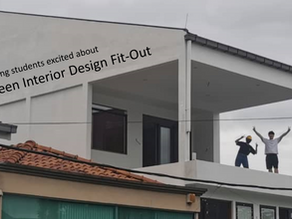 Site Visit with Students | Green Interior Design Fit-out