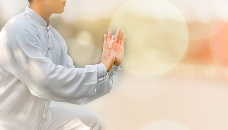 Man Practicing Tai Chi