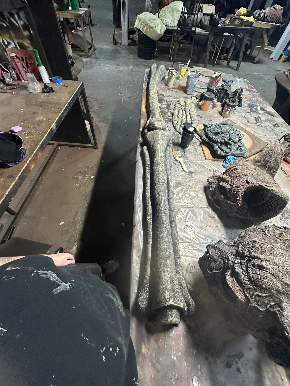 20ft Skeleton Leg