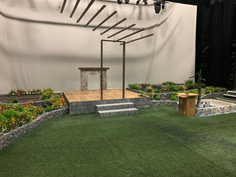 Yerma Set Without Lights