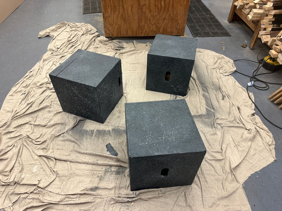 Finished Concrete Blocks