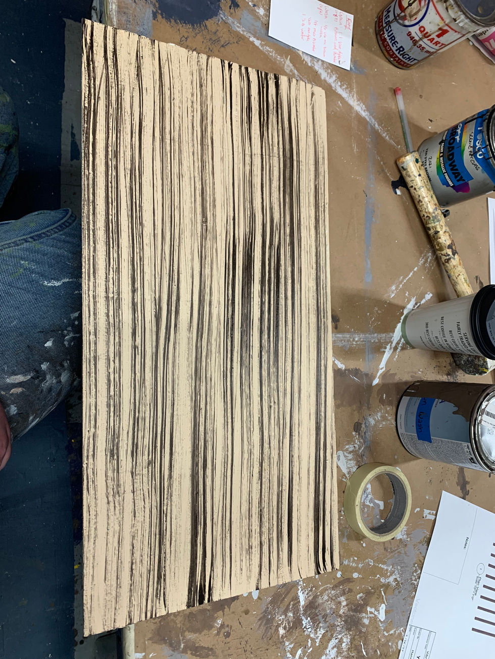 Roof Wood Grain Sample Base
