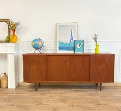 Enfilade vintage scandinave années 60