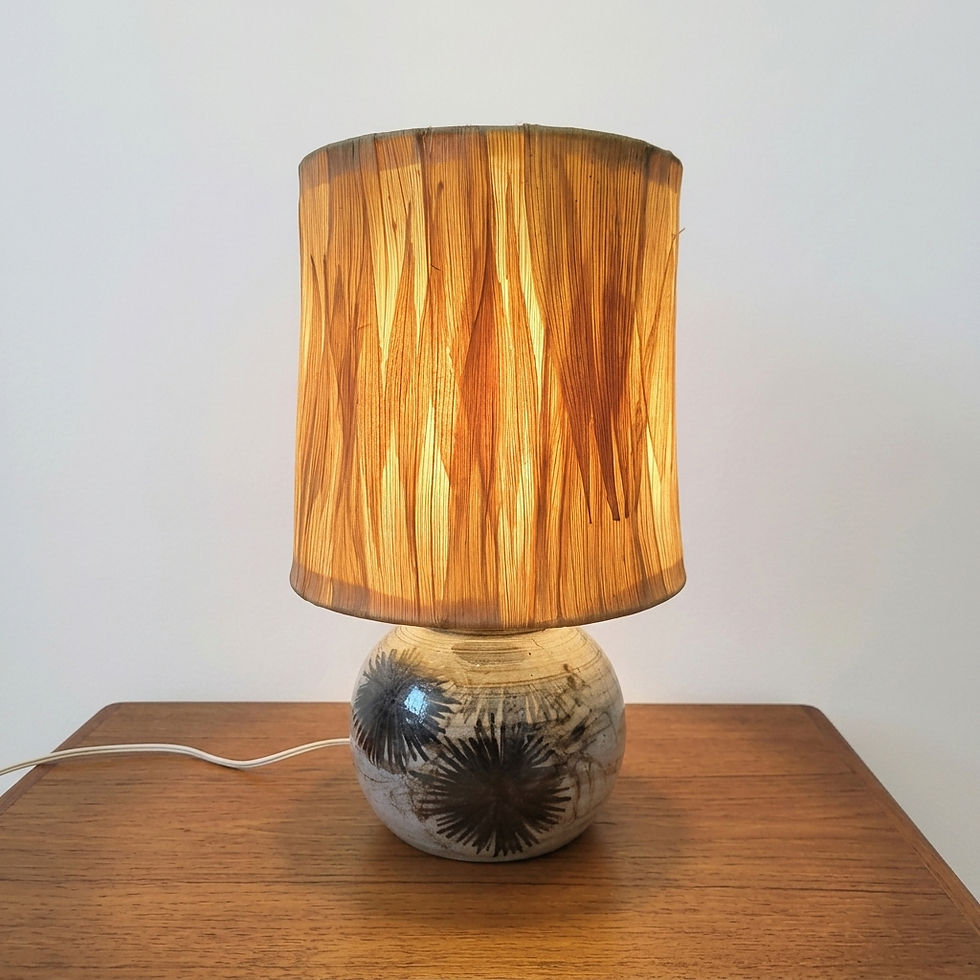 Thumbnail: Lampe en céramique par Pierre Pissareff.