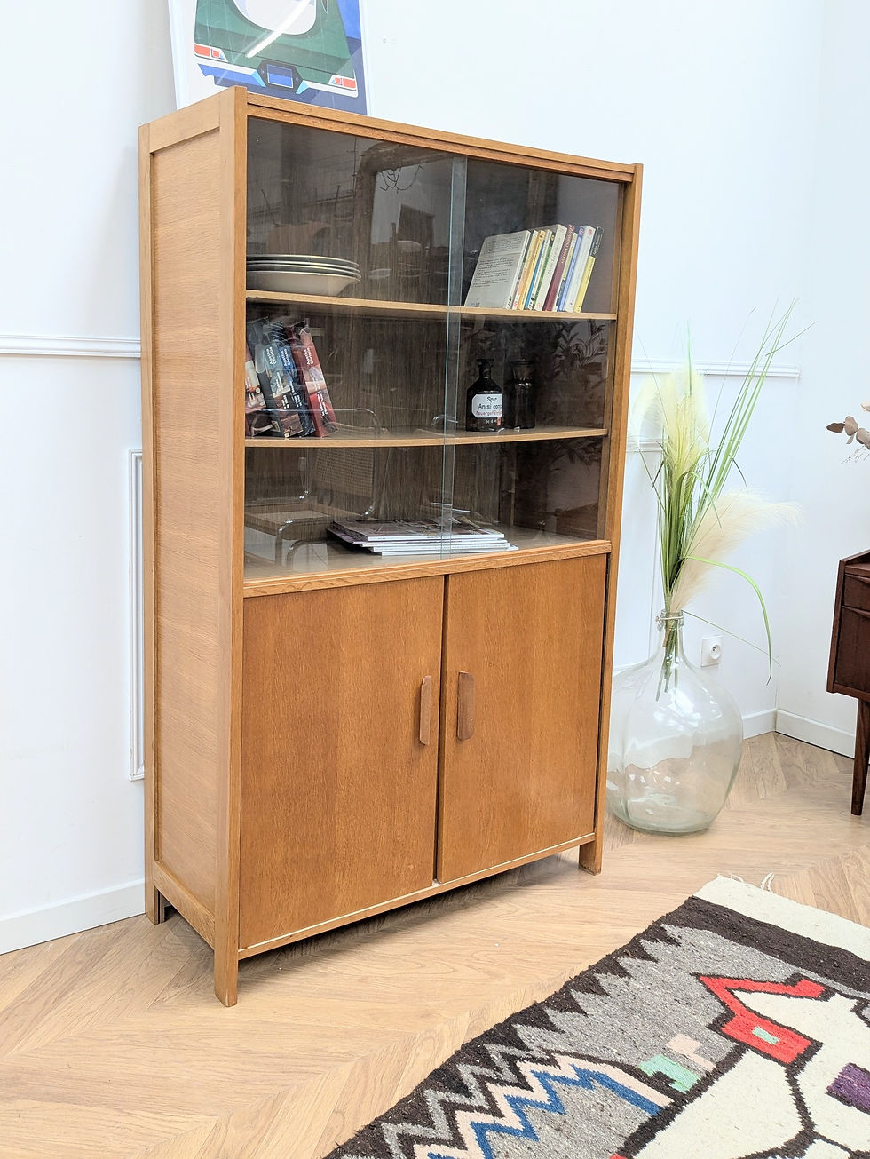 Miniature : Meuble de salon vitré