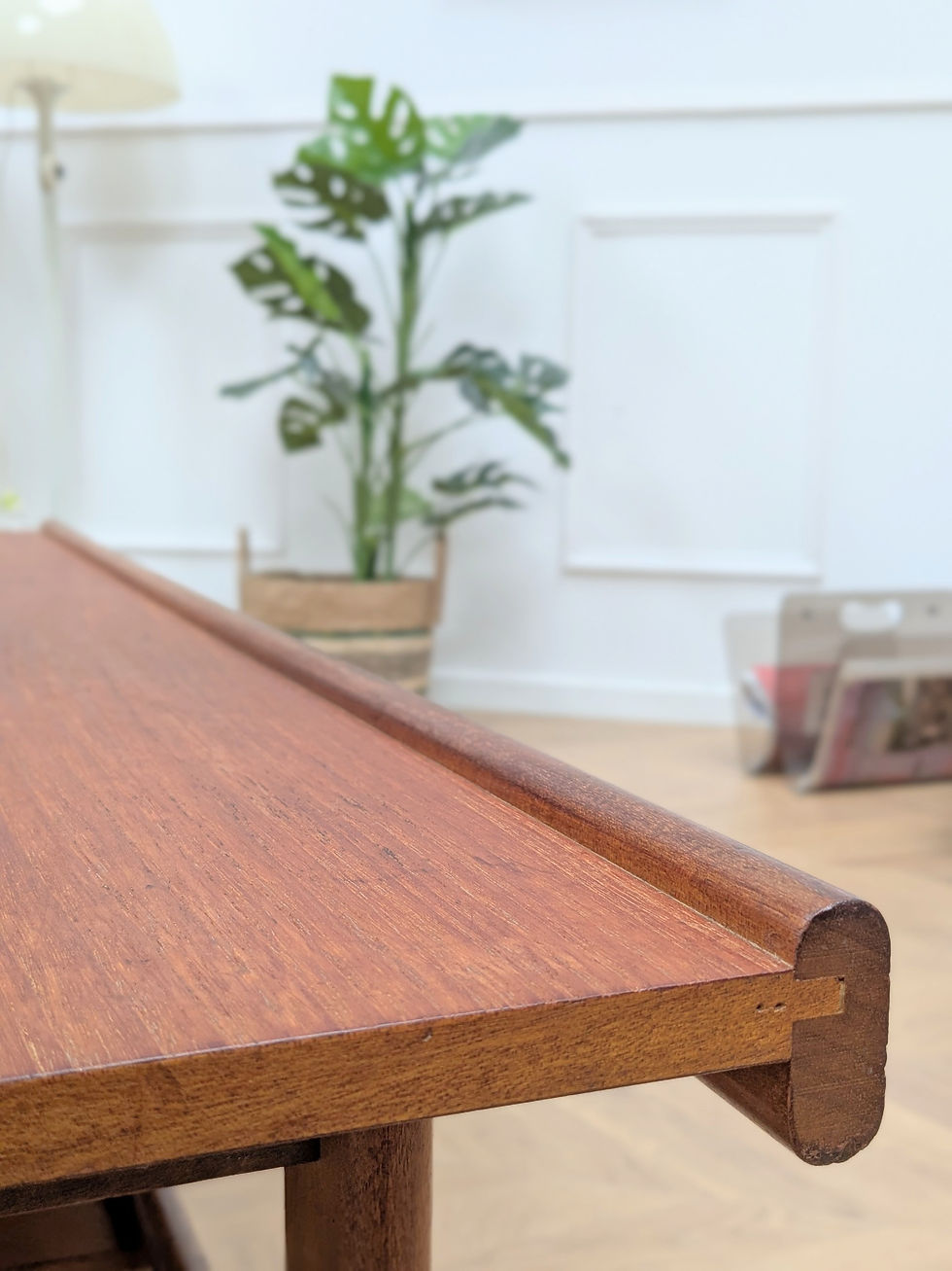 Miniature : Table Basse Design Myer en Teck, Années 60