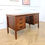 Miniature : Bureau vintage Domino Mobler en teck