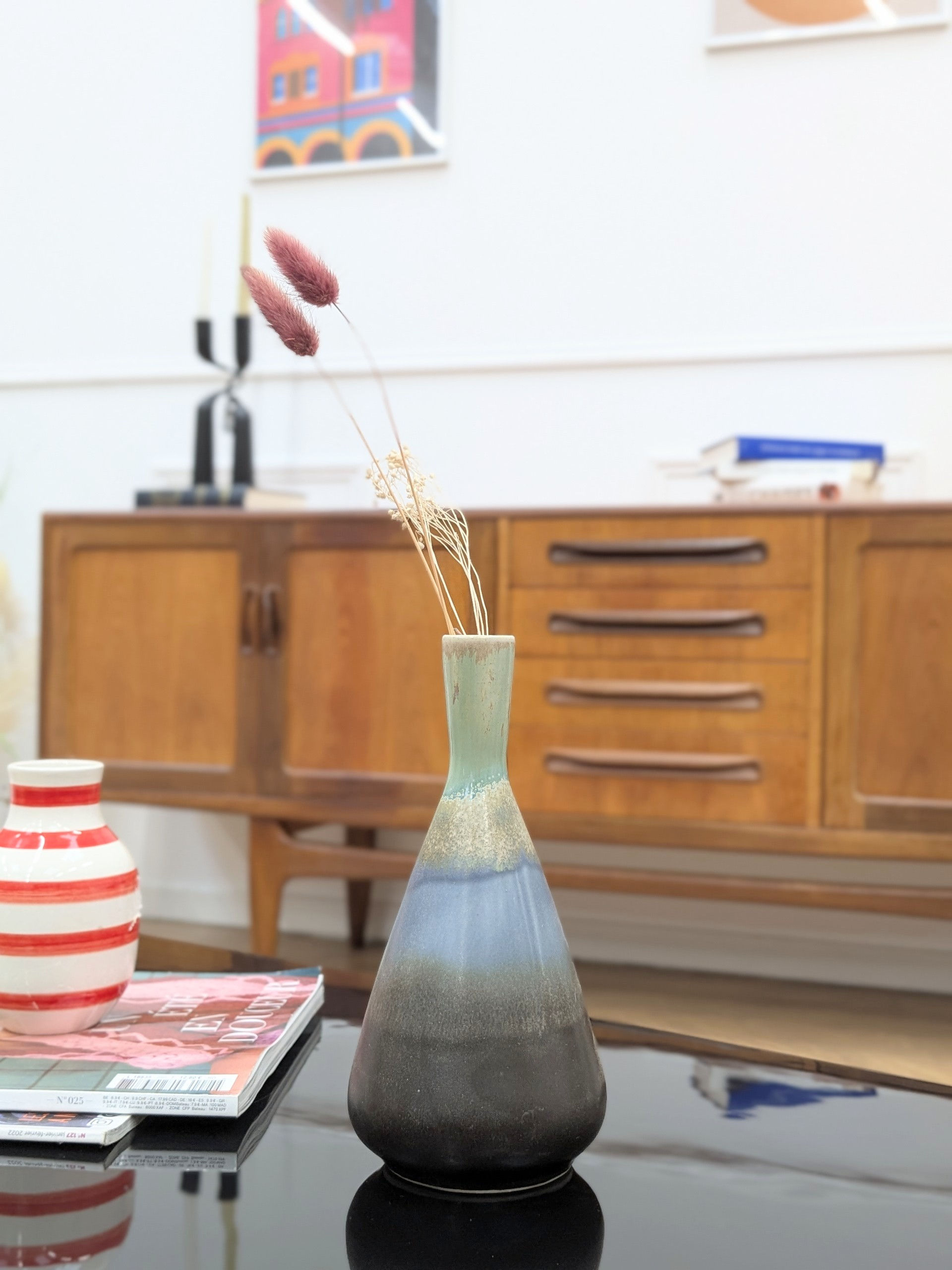 Vase Céramique Scandinave Années 70