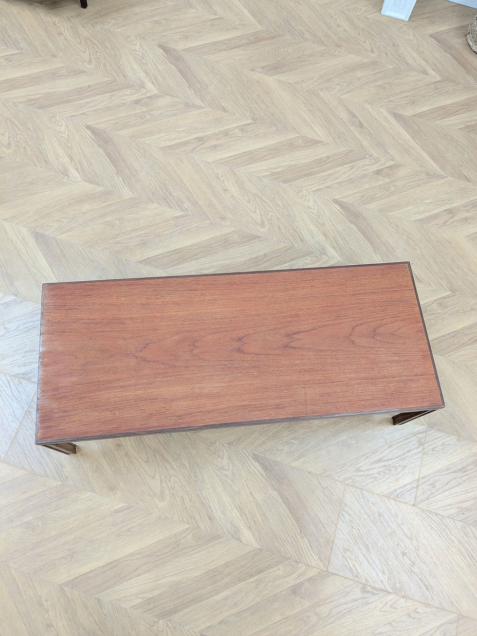 Miniature : Table Basse Scandinave Teck 60s - Rétro Chic