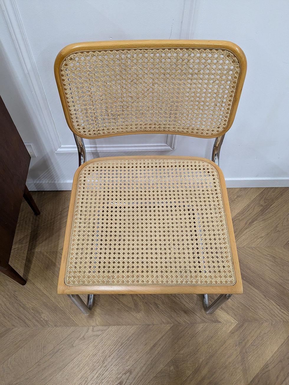 Miniature : chaise de seconde main cesca B32 par Marcel Breuer