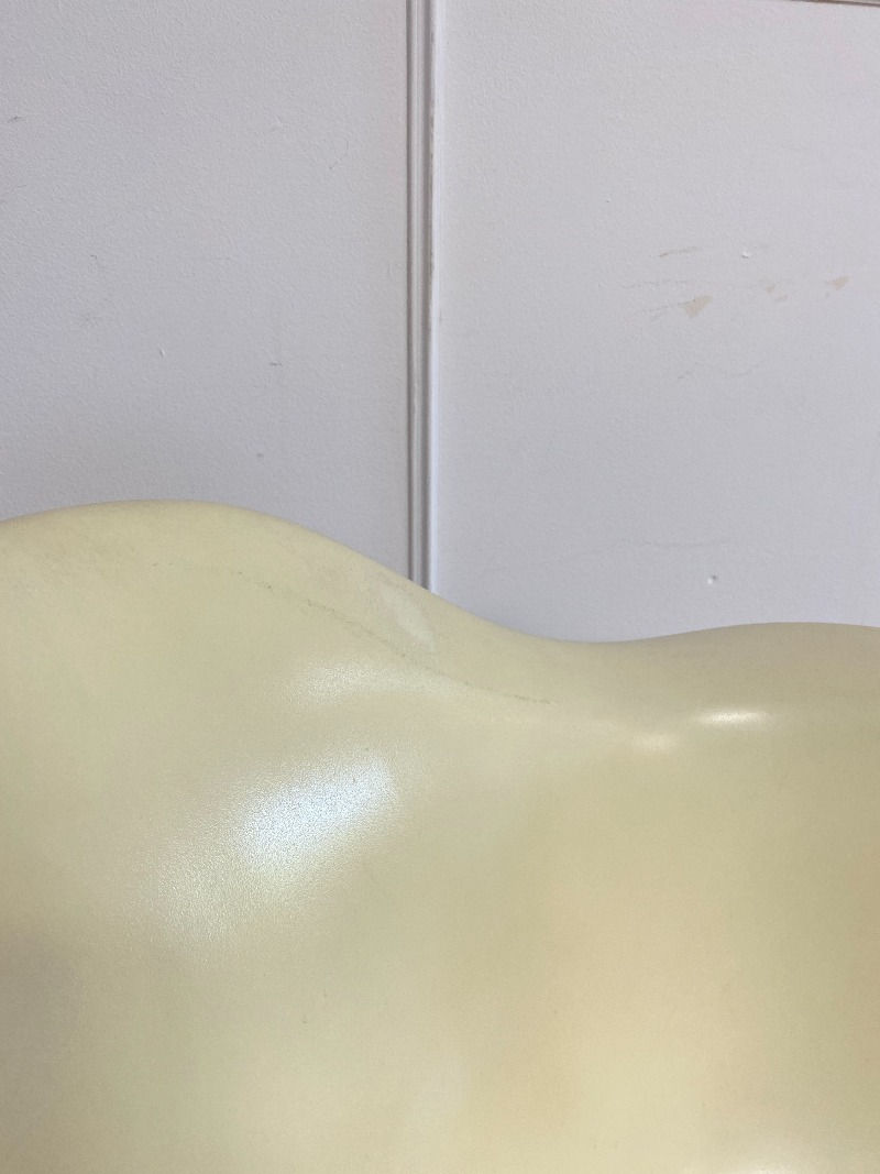 Miniature : Fauteuil rocking chair Eames 55 vintage vu du dessus