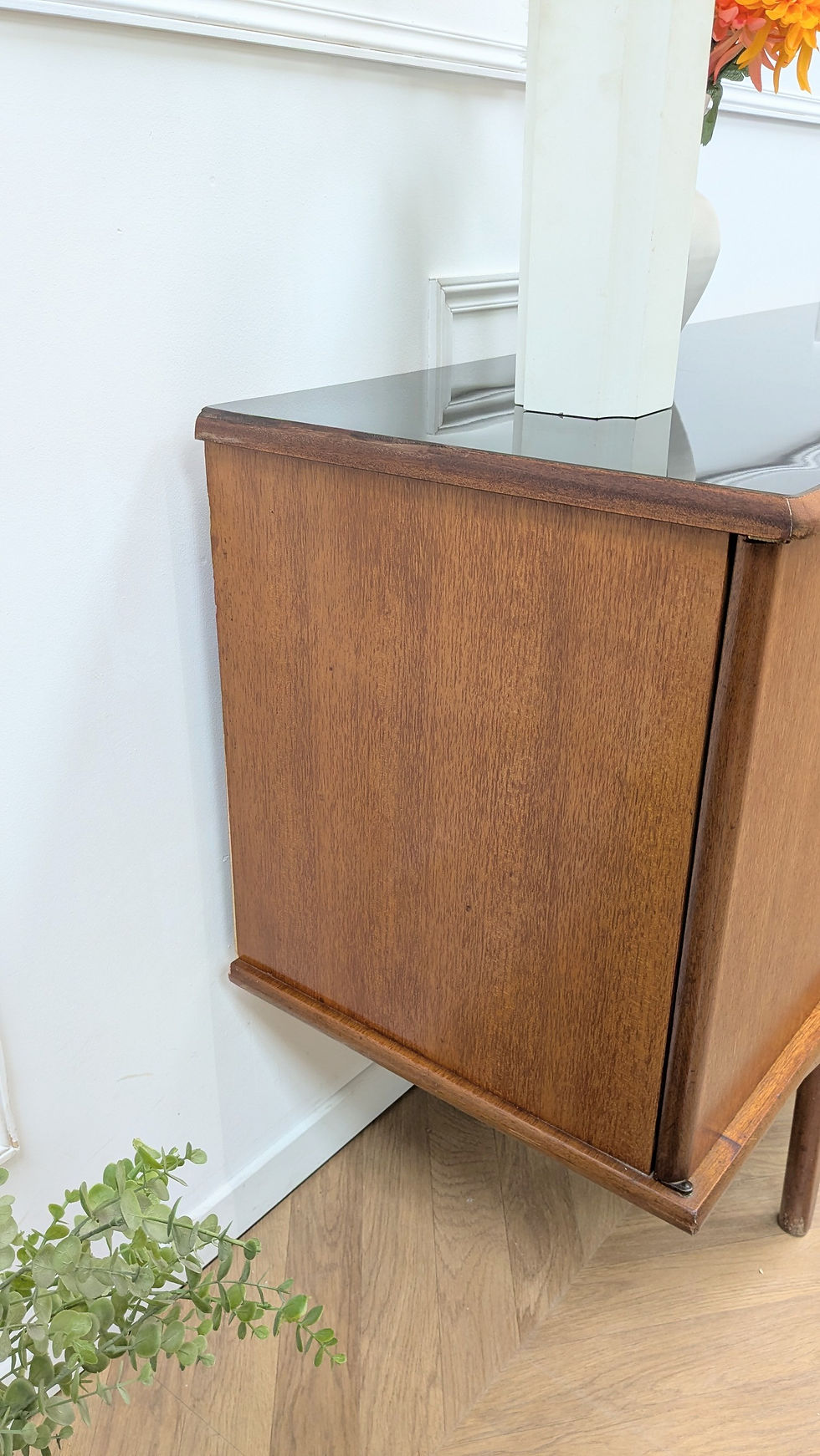 Miniature : Enfilade scandinave vintage en teck restaurée, design danois des années 60.