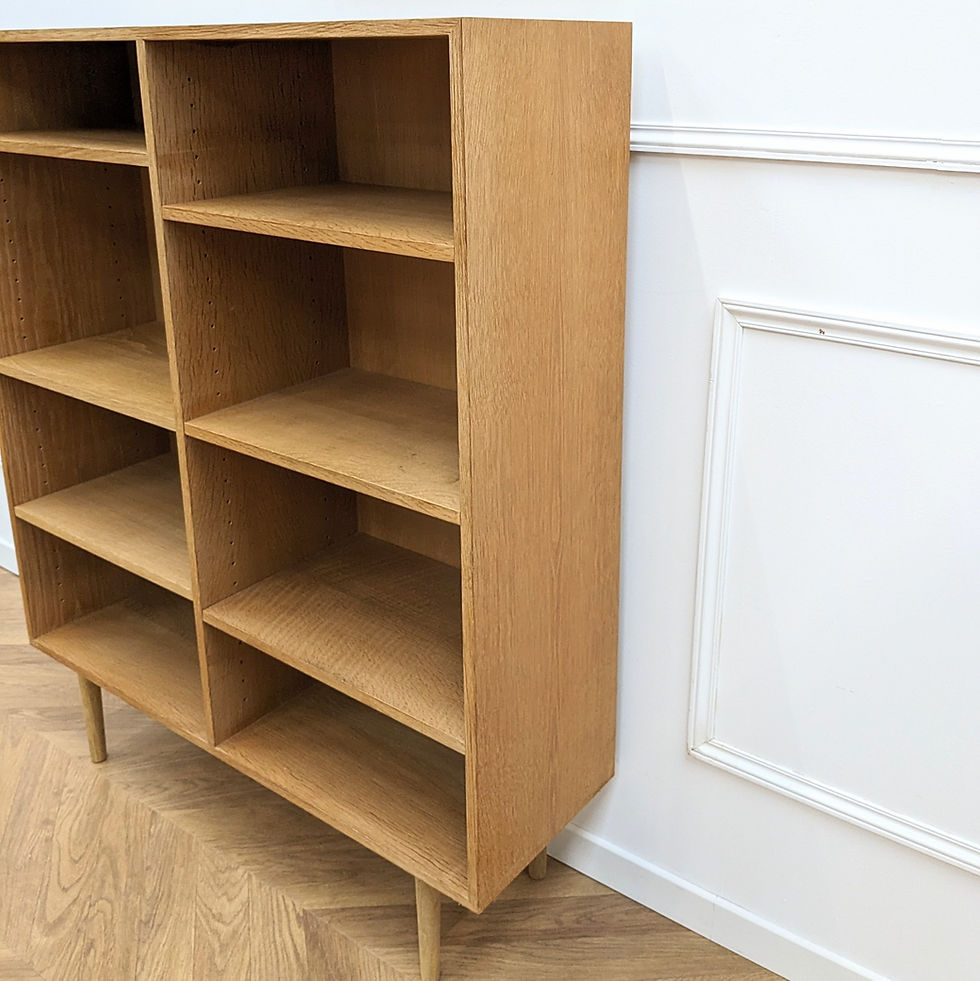 Miniature : Bibliothèque Bramin en chêne