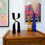 Miniature : Bougeoir Menu noir