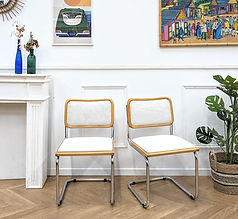 Chaises b32 tissus