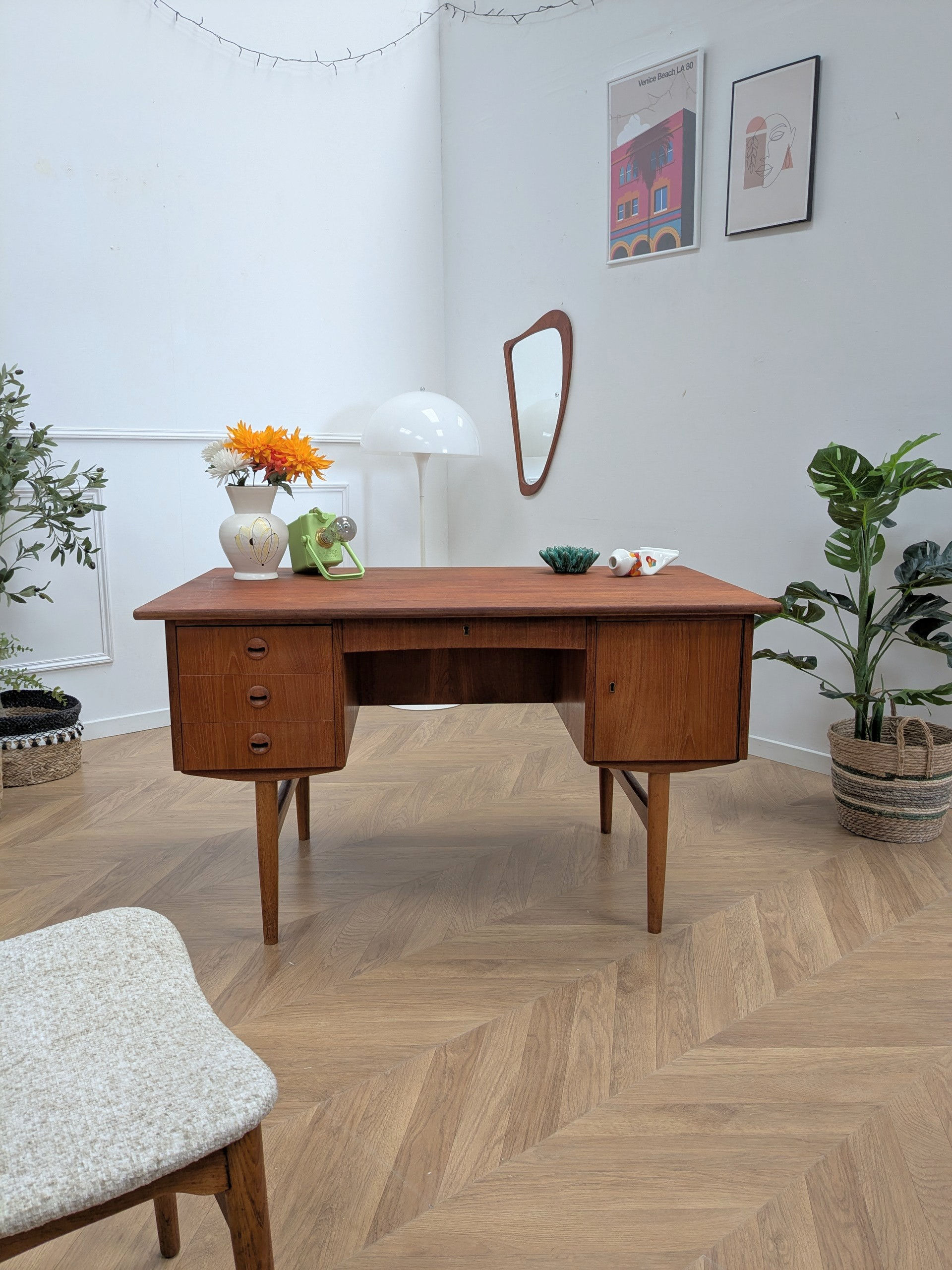 Scandinavian vintage desk